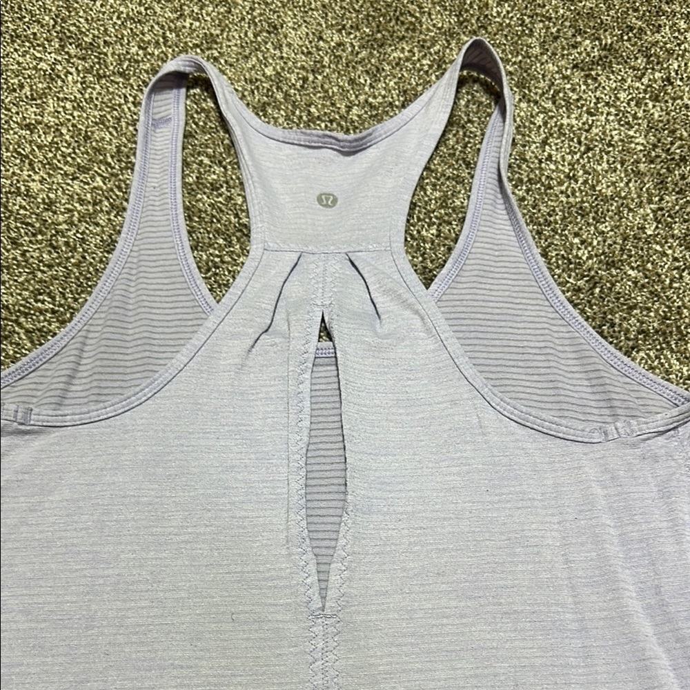 Lululemon Women's Lavender Tank Top - racerback no size tag fits like a 6 - Picture 7 of 8